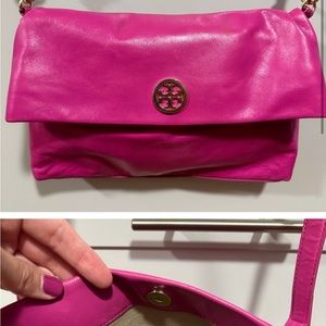 Tory Burch Magenta messenger bag